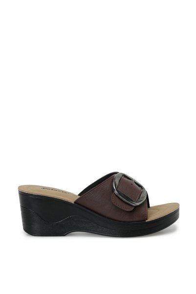 Nash.Z Burgundy Women's Slippers