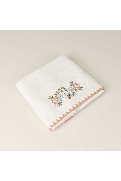 Soft Main Face Towel - Ecru - 50X90 cm
