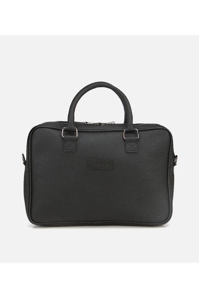 Men's Black Laptop & Briefcase
