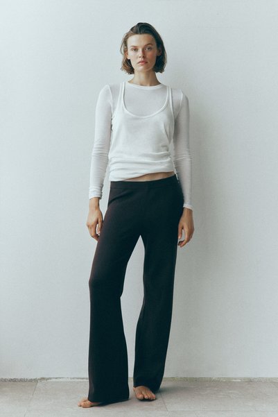 Thin Knit Pants