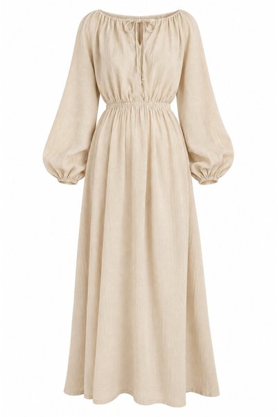 Natural Muslin Dress - 2Y2004