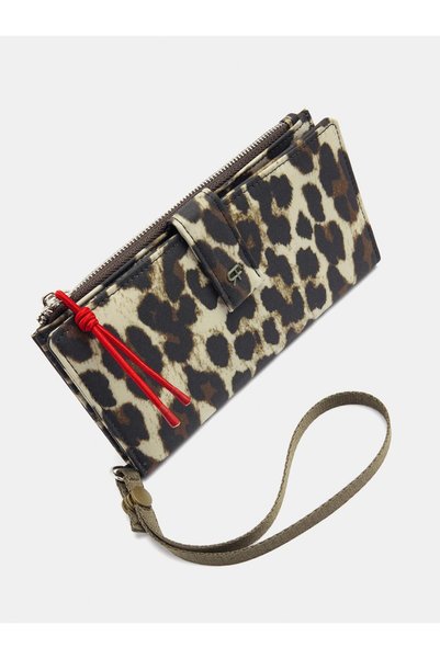 Women's Animal Pattern Printed Technical Fabric Wallet