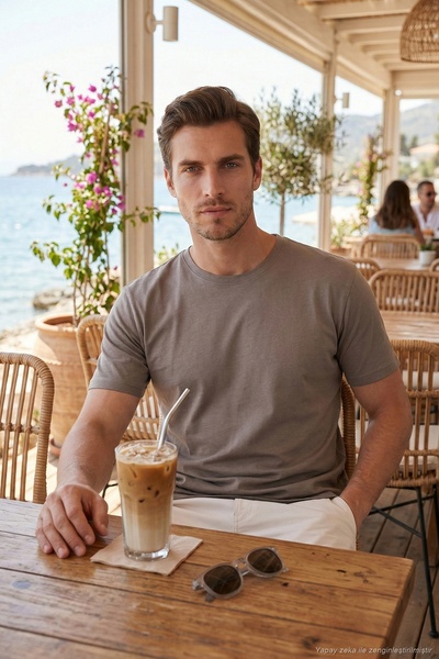 Regular Fit Crew Neck t Shirt Men's t Shirt 5902985
