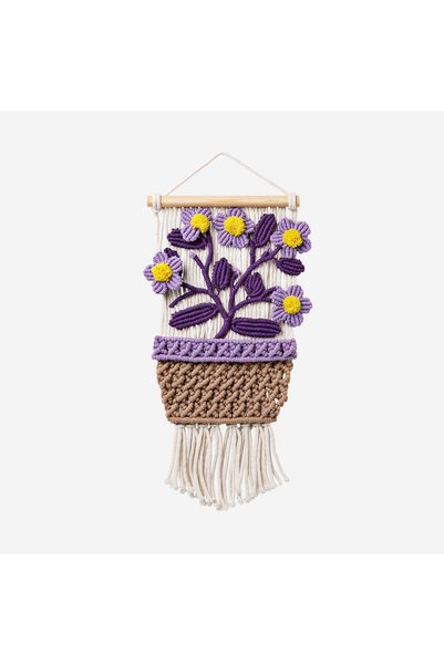 Flower Shaped Macrame Kit