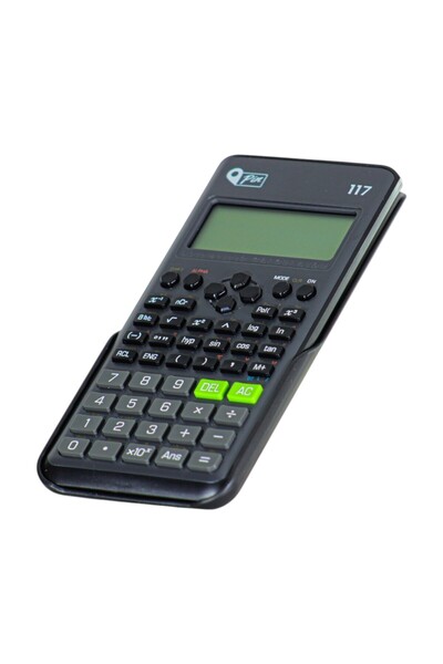 BLACK 240 Function Scientific Calculator - 2 Line Display, Powerful Design BATTERY OPERATED 117