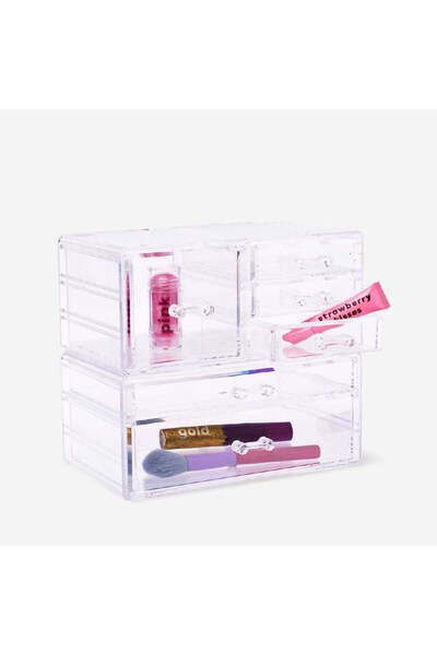Transparent Drawer Makeup Organizer