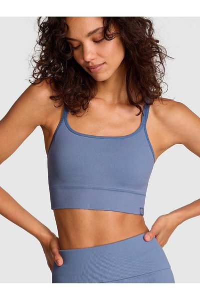 Soft Seamless Strappy Sports Bra