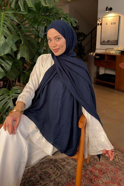 Rami Shawl Midnight Blue