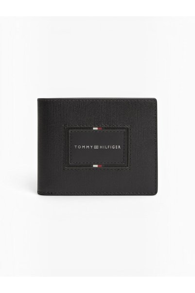 Th Foundation Mini Cc Wallet Men's Black Wallet - Am0Am14505