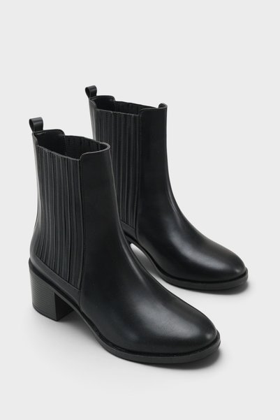 Ellynn Round Toe Side Elastic Women's Cowboy Boots