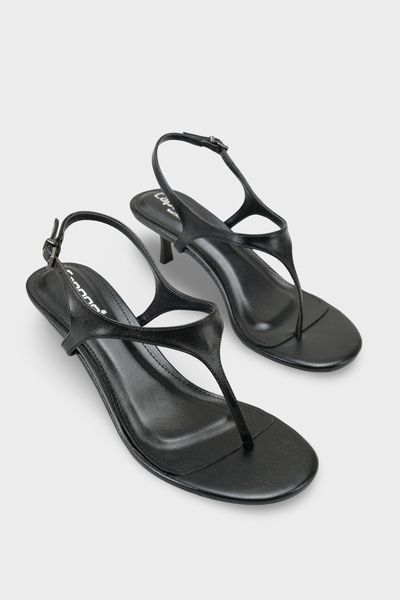 Corella Round Toe Flip Flop Mid Heel Women's Shoes