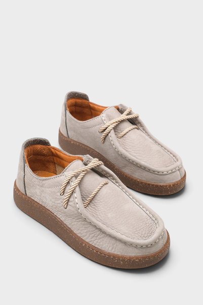 Miranda Genuine Nubuck Leather Comfort Women's Loafer Shoes