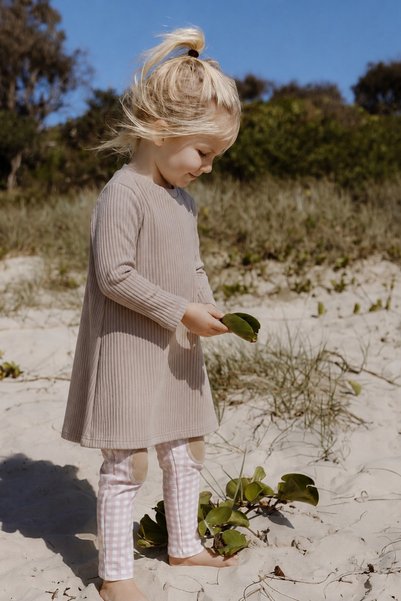 Flowy Tunic 2-10 Years Old Beige