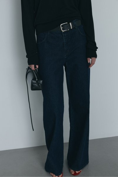 Blue 88 Wide Leg Jeans