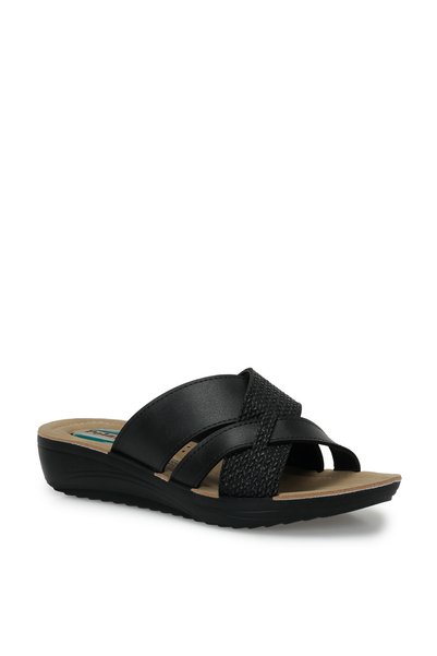 Bekase.Z Black Women's House Slippers