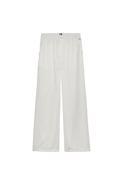 Tommy Hilfiger Tjw Linen Pant Women's Pants Dw0Dw20352Ybl