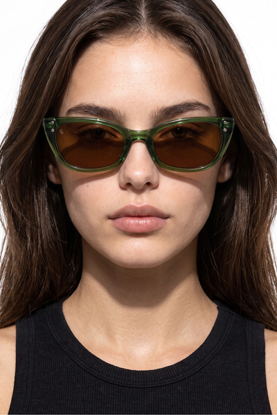 Mavri Green Brown Sunglasses