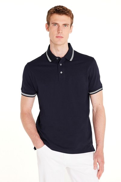 Navy Blue Men's T-Shirt Tbmrts1009