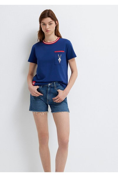 Bugs Bunny Printed T-Shirt Regular Fit / Normal Cut 1614345-88287