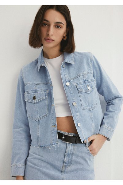 Thalia Premium Blue Ice Jean Jacket 1110289-86792