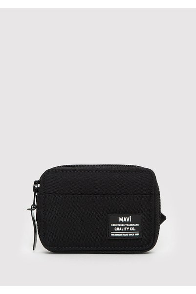 Black Zippered Wallet - 092844 -900