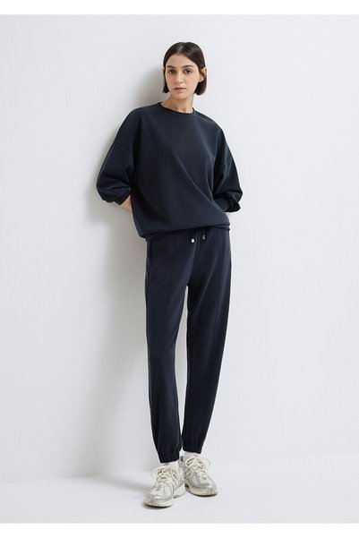 Soft-Premium (Tencel) ™ ) Modal Blend Black Sweatpants 1600453-900