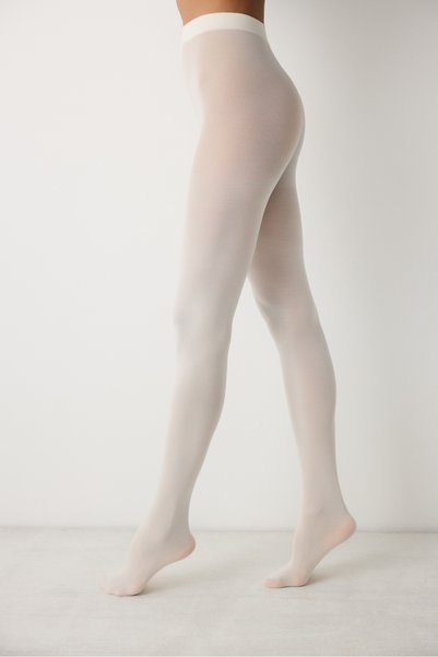 Micro 40 Cream Pantyhose