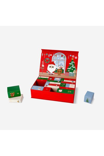 Christmas Themed Gift Box with 24 Items