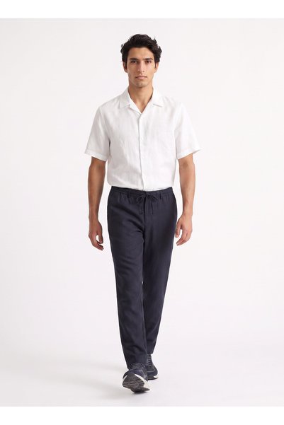Black Men's Jogger Pants GU26MSS01039