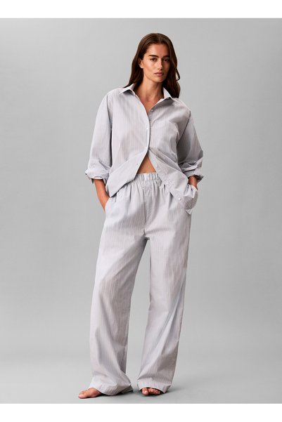 Blue Women's Pajama Bottoms Lv00Qs75974I8