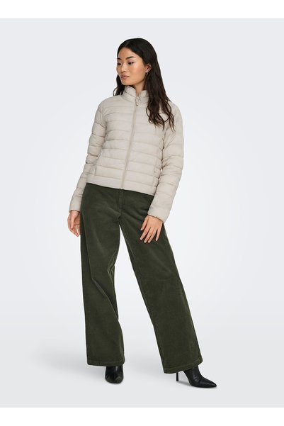 Beige Women's Quilted Coat 1535196714-0002 Tcx
