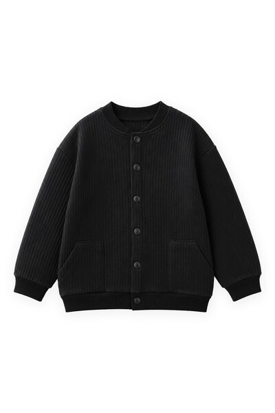 Bomber Jacket 2-12 Years Black