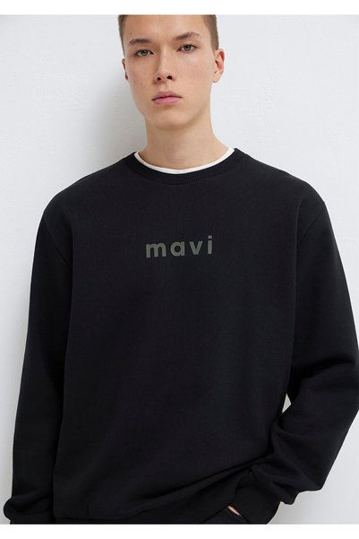 Logo Printed Black Sweatshirt 0S10556-900