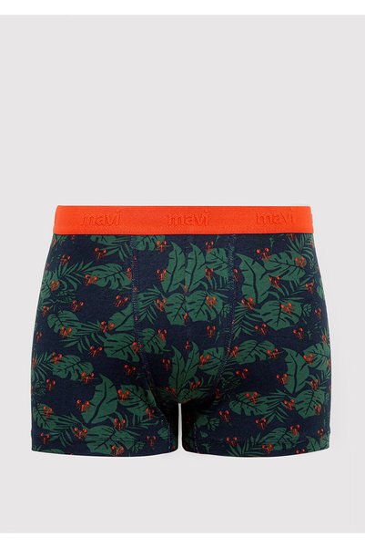 Scorpion Printed Navy Blue Boxer 092441-33648
