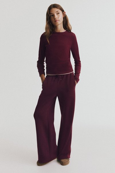 Cotton and Rib Top