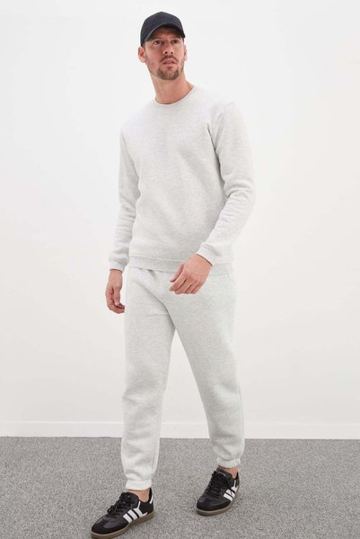 3 Thread Waist Tie Jogger Sweatpants