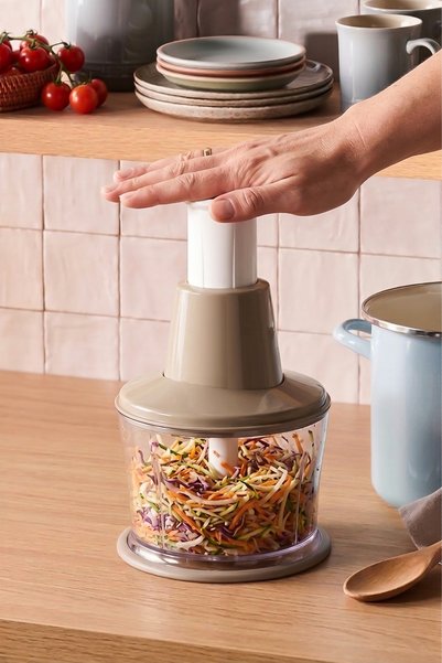 Multifunctional Vegetable and Fruit Chopper Blender Set with Lockable Head