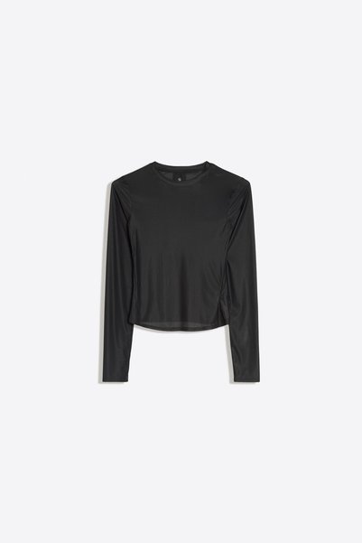 Long-Sleeved Mesh Breathable Suede Eva T-Shirt