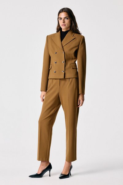 Pants with Stitching Detail