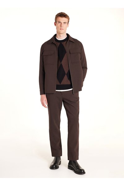 Pants, 46, Dark Brown