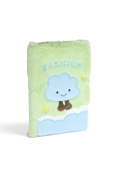 14X20 cm Plush Souvenir Daily Memory Notebook 80 Sheets Lined 24