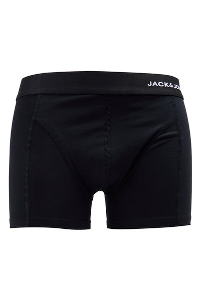 Multicolor Men's Boxer 12309131 Jacallan Solid Trun 3 Pack