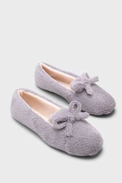 Patrica Plush Bowknot Ballerina