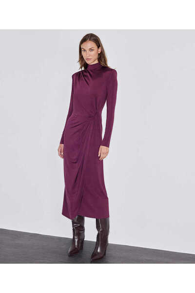 Padded jersey dress