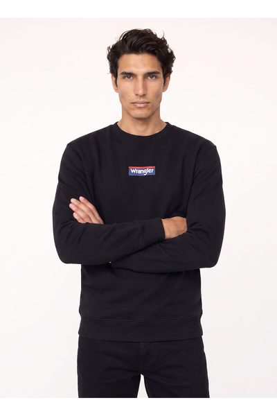 Black Men's Sweatshirt W2620152