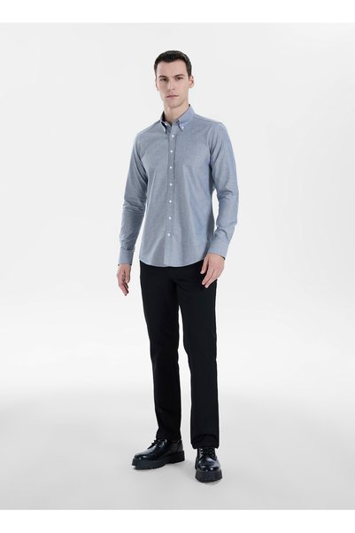 Black Men's Trousers Ace001271084