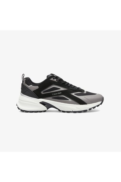 Hike Runner Stripe Mix Men's Black Sneaker
