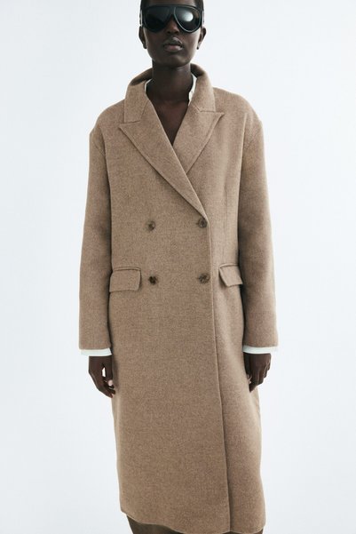 Handmade Double-Breasted Coat