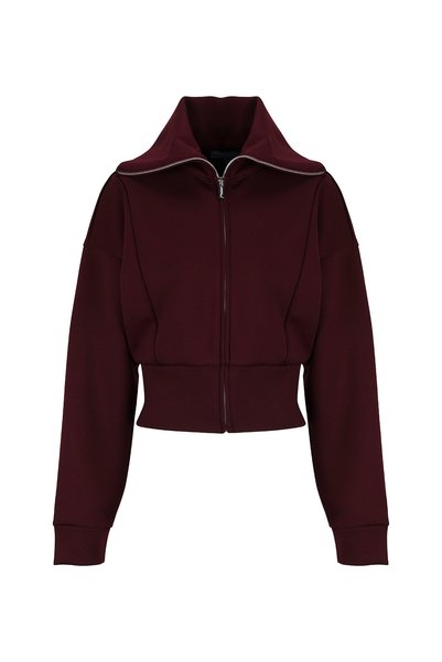 D6Wl-Swt3558 Burgundy Women's Sweatshirt