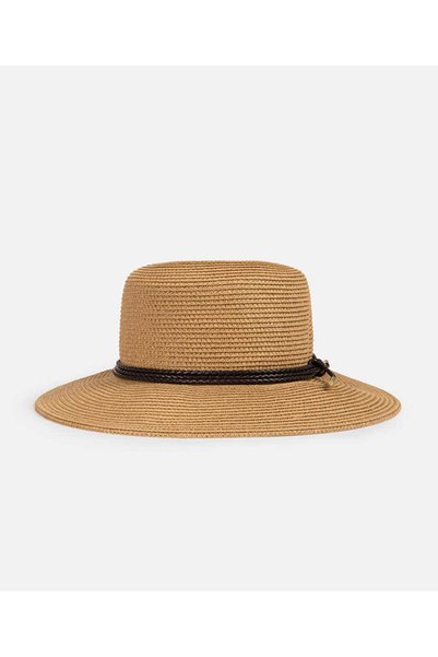 Contrast Knit Striped Hat